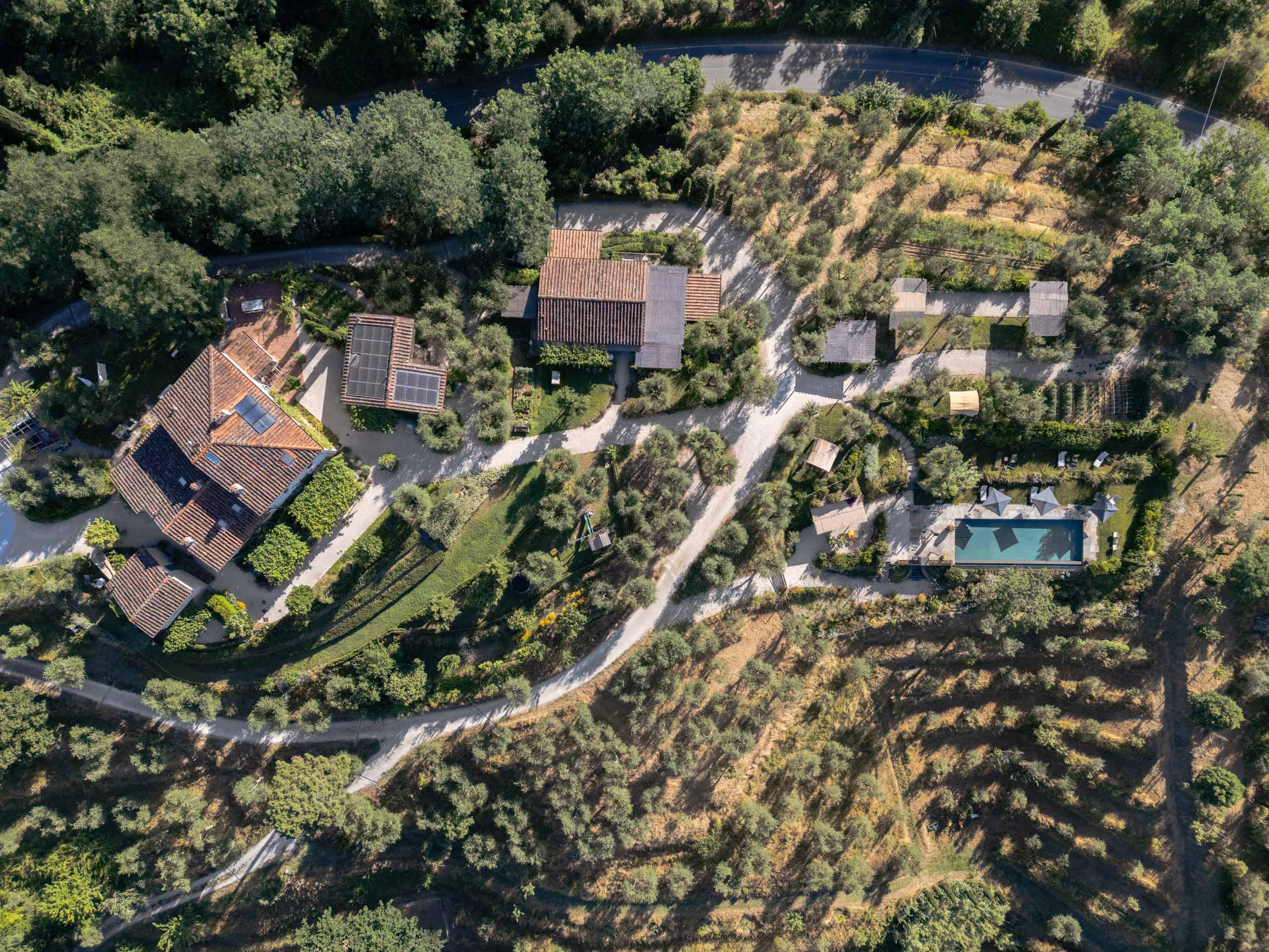 agriturismo con piscina in toscana